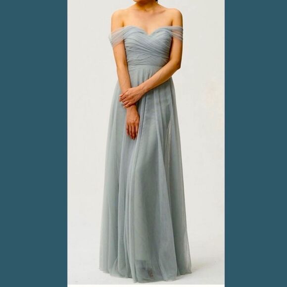 Jenny Yoo Dresses & Skirts - Jenny Yoo Julia Morning Mist Tulle Dress 1853